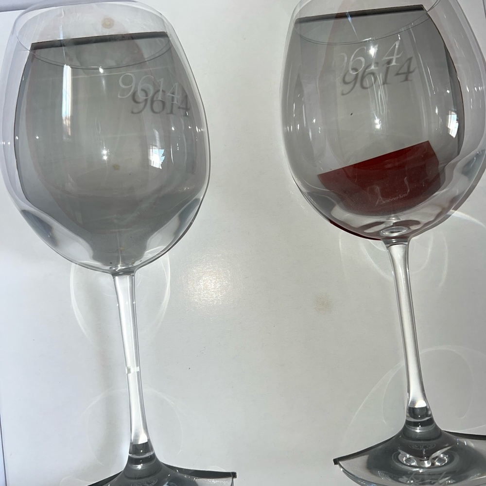 Baccarat glasses